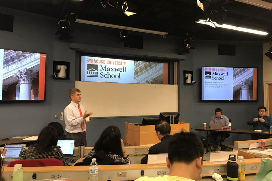 Mr. Steven Lux on NGOs, Sep. 25th, 2018