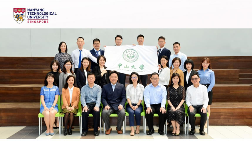 Visiting members with NTU faculties