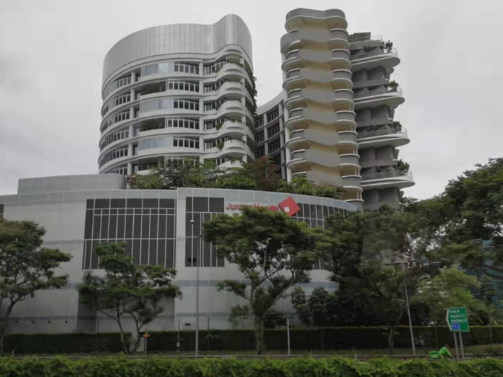 Part of the Jurong East Complex